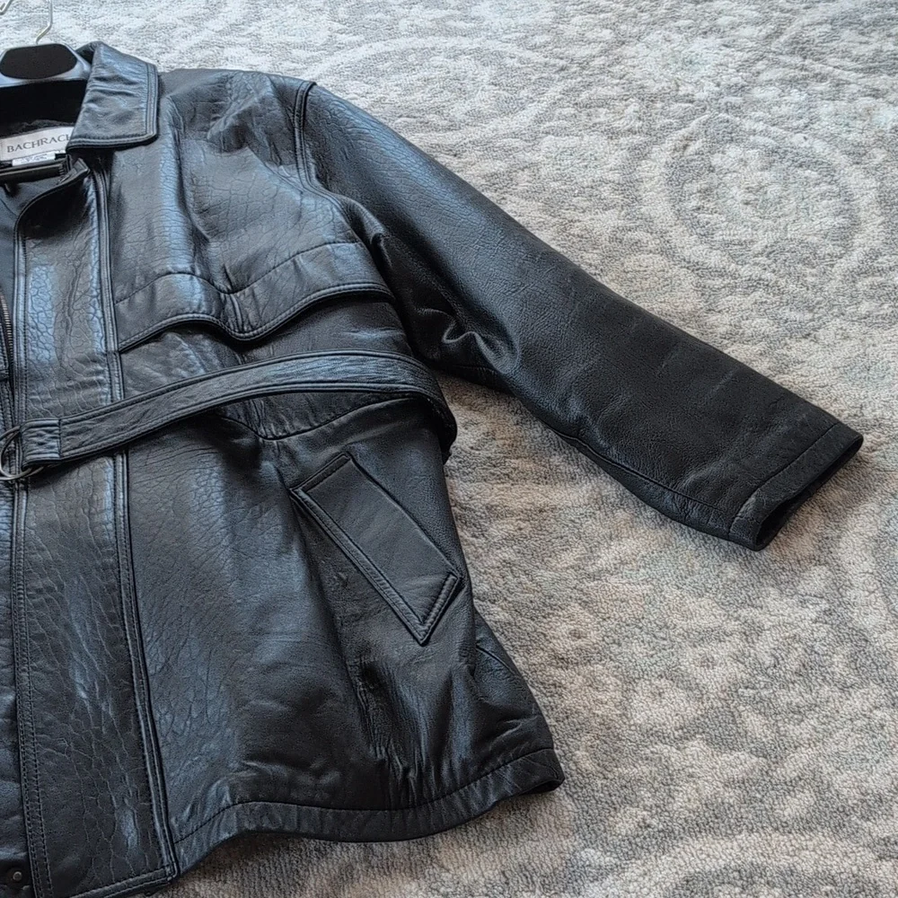 Bachrach leather shell